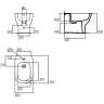 Биде напольное IDEAL STANDARD TESI T3540V3