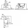Биде подвесное IDEAL STANDARD TESI T457001