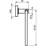 Держатель для полотенца IDEAL STANDARD IOM кольцо