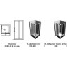 Душевая дверь IDEAL STANDARD KUBO T7158EO
