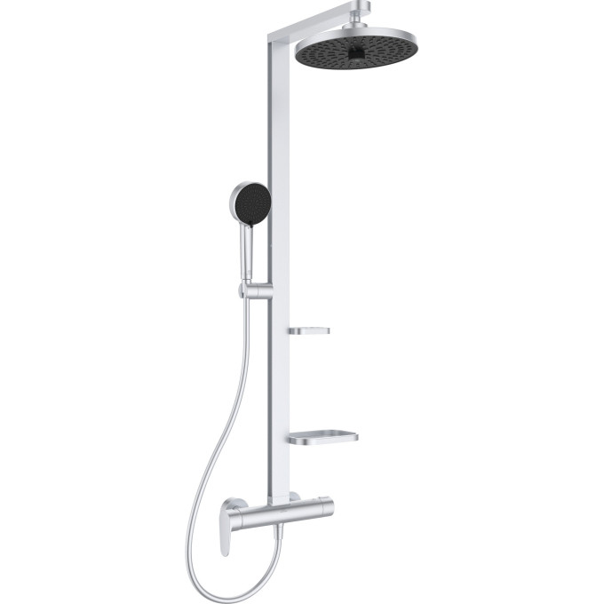Душевая стойка IDEAL STANDARD ALU+ BD584SI silver