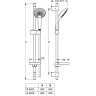 Душевой гарнитур IDEAL STANDARD IDEALRAIN SOFT L3 B9427AA