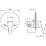 Душевой набор IDEAL STANDARD IDEALSPRAY BD125AA