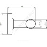 Двойной крючок для одежды IDEAL STANDARD IOM