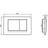 Клавиша IDEAL STANDARD SOLEA R0108AA