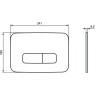 Кнопка смыва IDEAL STANDARD OLEAS M3 хром матовый