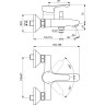 Комплект смесителей IDEAL STANDARD ALPHA BD004AA