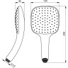 Лейка для душа IDEAL STANDARD IdealRain Cube XL1