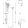 Набор для ванны IDEAL STANDARD CERAPLAN III BBD005AA 3 В 1