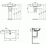 Пьедестал IDEAL STANDARD CONNECT AIR