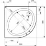 Поддон IDEAL STANDARD CONNECT K198401