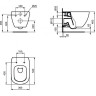Подвесной унитаз IDEAL STANDARD TESI T0079V3