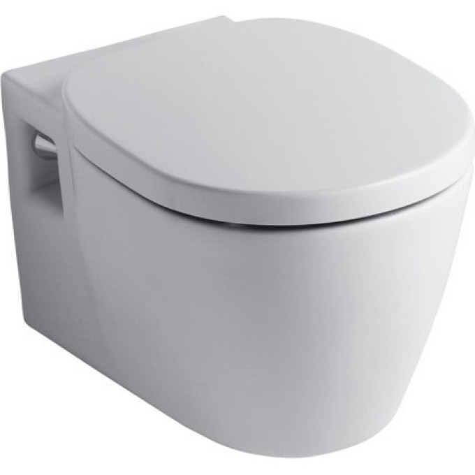Промо комплект IDEAL STANDARD CONNECT: (подвесной унитаз E803501+сиденье и крышка E712701)