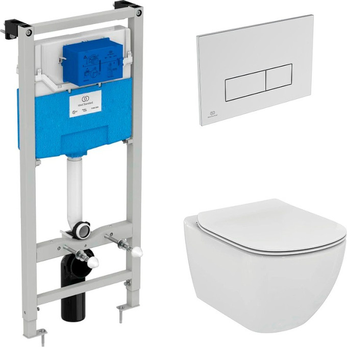 Промо-комплект IDEAL STANDARD TT00002 Tesi T007901 ; T352701 ; R020467 R0121AA