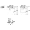 Раковина 45х27 см IDEAL STANDARD STRADA II T299501
