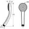 Ручной душ 80 мм IDEAL STANDARD IDEALRAIN SOFT S1 B9400AA