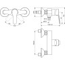 Смеситель для душа IDEAL STANDARD ENTELLA BC235AA