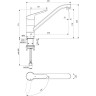 Смеситель для кухни IDEAL STANDARD CERAFLEX BC129AA