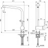 Смеситель для кухни IDEAL STANDARD CERALINE BC174XG
