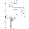 Смеситель для раковины IDEAL STANDARD CERAPLAN BD222XG