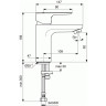 Смеситель для раковины IDEAL STANDARD CERAPLAN III BC567AA