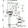 Смеситель для раковины IDEAL STANDARD STRADA PICCOLO