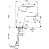 Смеситель для раковины IDEAL STANDART CERAFLEX B1710AA