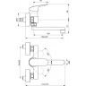 Смеситель для раковины IDEAL STANDART CERAFLEX B1717AA