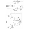 Смеситель для ванны IDEAL STANDARD CERAFINE D BC494AA