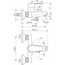 Смеситель для ванны IDEAL STANDARD CERAFINE D BC494U8