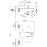 Смеситель для ванны IDEAL STANDARD CERAFINE O BC500XG