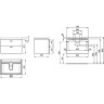 Тумба для раковины IDEAL STANDARD CONNECT C1842SV