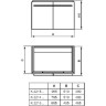 Тумба для раковины IDEAL STANDARD DAYLIGHT K2214EG