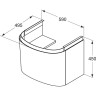 Тумба для раковины IDEAL STANDARD DEA