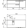 Тумба для раковины IDEAL STANDARD STRADA K2727WG