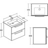 Тумба для раковины IDEAL STANDARD TEMPO E3240SG