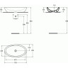 Умывальник - чаша овальный IDEAL STANDARD STRADA