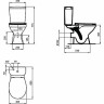 Унитаз-компакт IDEAL STANDARD SIMPLICITY E160101