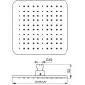 Верхний душ 200 мм IDEAL STANDARD IDEALRAIN B0024XG